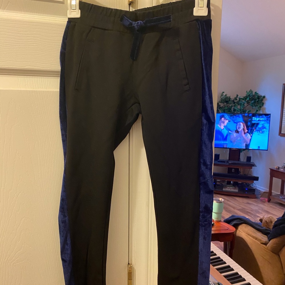AG Dressy Girls’ Pants with a Velvet Stripe
